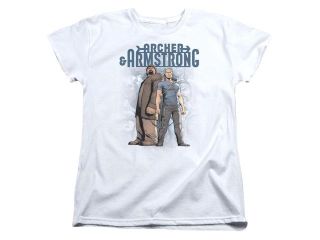 Archer & Armstrong Two Against All Womens Short Sleeve Shirt