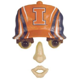 Team Sports America 14 in. x 7 in. Forest Face University of Illinois 0083638