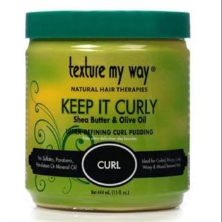 Texture My Way Keep It Curly Ultra Defining Curl Pudding, 15 oz
