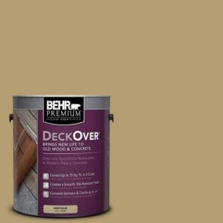 BEHR Premium DeckOver 1 gal. #SC 145 Desert Sand Wood and Concrete Coating 500001