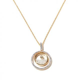 Victoria Wieck .84ct Absolute™ "Floating Ice" Pendant with 18" Chain   7526564