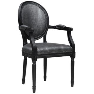 TOV Philip Croc Arm Chair