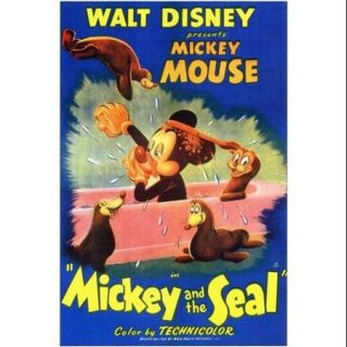 Mickey and the Seal Movie Poster (11 x 17)