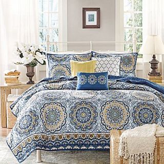 Madison Park Tangiers 6 Piece Coverlet Set; Queen