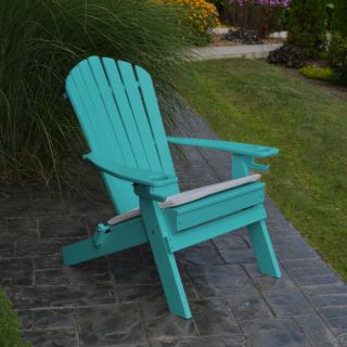 Adirondack Chair with Cup Holder by A&L Furniture