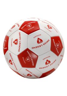 Red and White Soccer Ball