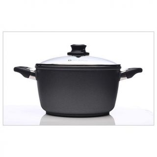 Swiss Diamond Nonstick 5.5 Quart Soup Pot with Lid   7467714