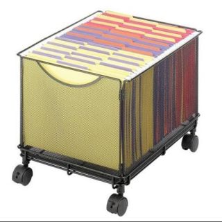 Rolling File Cube, Black ,Safco, 5211BL