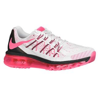 Nike Air Max 2015   Womens   Running   Shoes   White/Black/Pink Pow