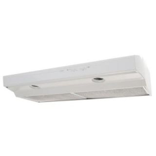 NuTone Allure I Series 42 in. Convertible Range Hood in White WS142WW
