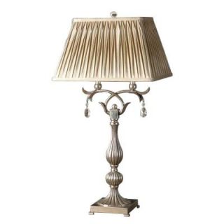 Global Direct 37 in. Silver Table Lamp 26924