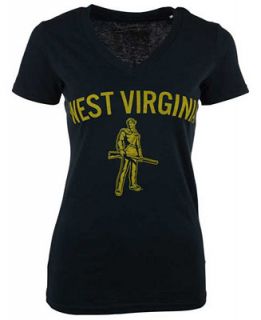 Royce Apparel Inc Womens West Virginia Mountaineers Vintage Arch T