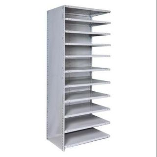 MedSafe Antimicrobial Hi Tech Open Shelving Add On Unit (48 W x 24 D x 87 H (219 lbs.))