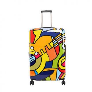 Triforce Luggage Francisco Ceron "Music & Flowers" 30" Polycarbonate Compos   8053953