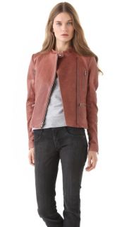 Theory Macha Juno Leather Jacket