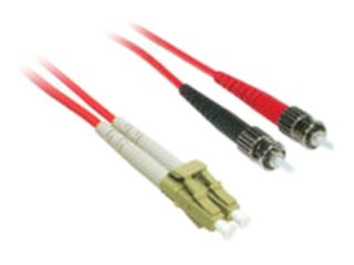 C2G 37217 2m Red Duplex 62.5/125 Multimode Fiber Patch Cable