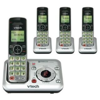 VTech CS6429 4 DECT 6.0 Cordless Phone w/ Digital Answering System & 3 Extra Handsets