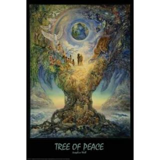 Tree Of Peace Poster Print by Josephine Wall (24 x 36)