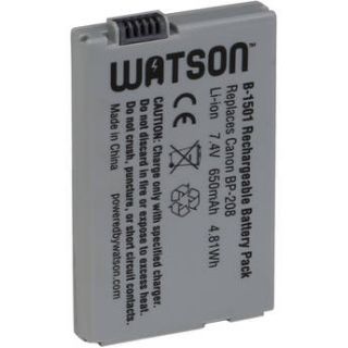 Watson BP 208 Lithium Ion Battery Pack (7.4V, 650mAh) B 1501