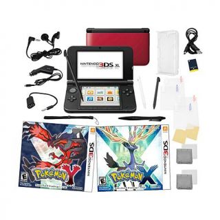 Nintendo 3DS XL with Pokemon X & Y Plus 17 in 1 Kit and Accessories   8000549