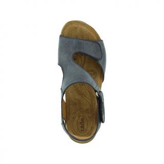 Taos Footwear "Rita" Leather L Band Wedge Sandal   8023532