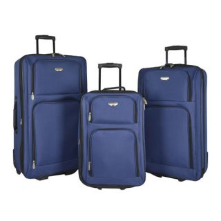 Travelers Club Genova 3 Piece Luggage Set