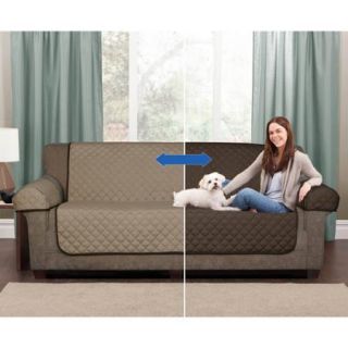 Mainstays Reversible Microfiber Fabric Pet/Furniture Sofa Cover