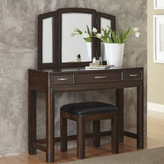 Crescent Hill Vanity with Bench by Home Styles