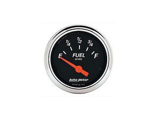 Auto Meter Designer Black Fuel Level Gauge