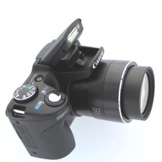 Canon PowerShot SX510 HS Digital Camera 12.1 Megapixels   Black (Refurbished)