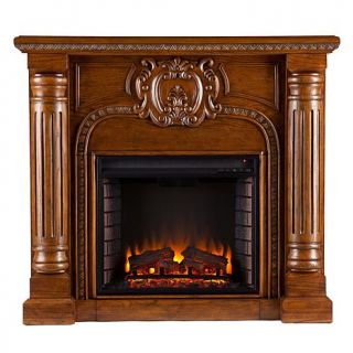 Orticelli Electric Fireplace   Salem Antique Oak   7630146