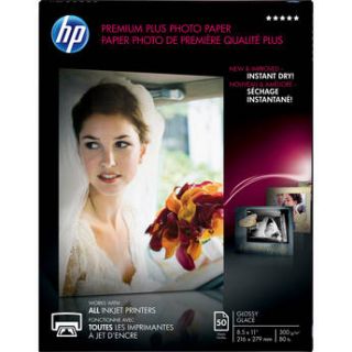 HP  Premium Plus Photo Paper, Glossy CR664A