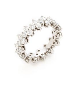 Tiffany & Co. Aria Platinum & Diamond Band Ring by Tiffany & Co.