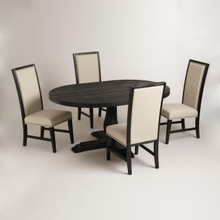 Round Black Greyson Dining Collection