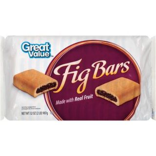 Great Value Fig Bars Cookies, 32 Oz