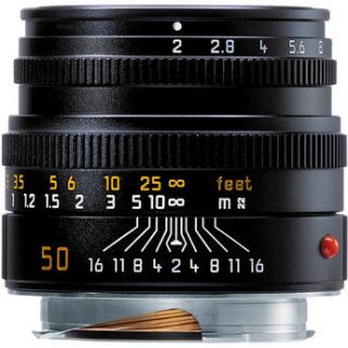 Leica 50mm f/2.0 Summicron M Manual Focus Lens (6 Bit)   11826