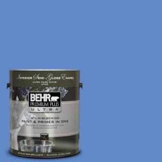 BEHR Premium Plus Ultra 1 gal. #P530 5 Integrity Semi Gloss Enamel Interior Paint 375401