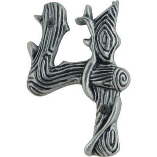Atlas Homewares Twig Collection 5 in. Pewter Number 4 TN4L P