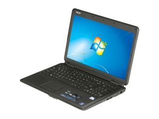 ASUS Laptop P50IJ X3 Intel Pentium dual core T4500 (2.30 GHz) 4 GB Memory 320 GB HDD Intel GMA 4500M 15.6" Windows 7 Home Premium 64 bit