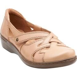Womens Clarks Evianna Peal Beige Leather   17286527  