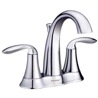 Speakman Brenta 4 in. Centerset 2 Handle Bathroom Faucet in Polished Chrome SI F013