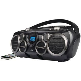 Akai Bluetooth CD Boombox Am/fm Digital Read Out With 6 Speakers