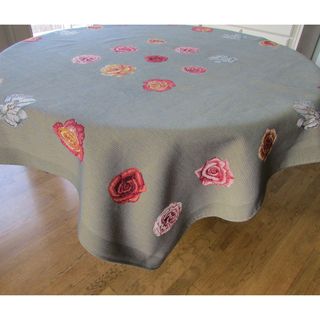 French Woven Heavy Weave 60 inch Table Cloth