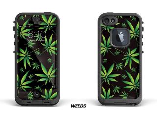 Designer Decal for iPhone 5/5s LifeProof Case   Weeds