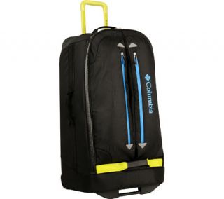 Columbia Pack And Go 30 Rolling Upright   Black/Chartreuse