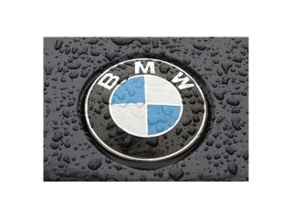 BMW Roundel Logo Tumbler with Black Band