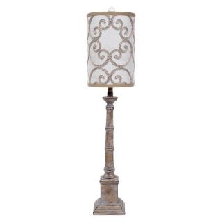 Ceramic Table Lamp   Beige (35.5)