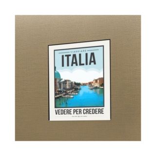 Travel Poster Italy Graphic Art on Wrapped Canvas by Americanflat