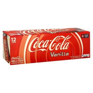 Coca Cola Vanilla Soda 12 oz, 12 pk