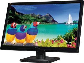 Refurbished: ViewSonic VA2349S S Black 23" 5ms (GTG) Widescreen LED Backlight LCD Monitor IPS 250 cd/m2 20,000,000:1